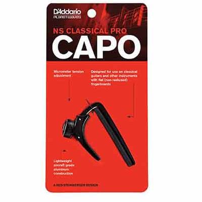 קאפו לגיטרה קלאסית דדריו - Daddario PW-CP-04 Planet Waves NS Classical Pro Capo