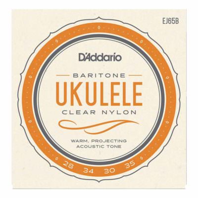 מיתרים ליוקללה דדריו - Daddario EJ65B Pro-Arté Custom Extruded Ukulele Baritone