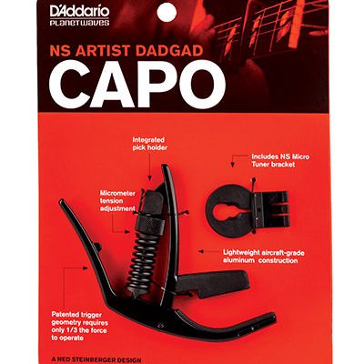 קאפו DADGAD לגיטרה חשמלית/אקוסטית - Daddario Planet Waves PW-CP-14 DADGAD Capo