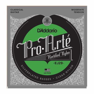 סט מיתרים לגיטרה קלאסית דדריו - Daddario EJ29 Pro-Arté Rectified Moderate Tension