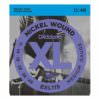 מיתרים לגיטרה חשמלית דדריו - 11-49 - Daddario EXL115 Nickel Wound