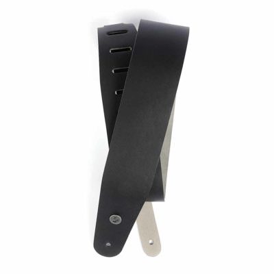 רצועה לגיטרה קלאסית דדריו - Daddario 25L00-DX Planet Waves , Deluxe Black Leather Classic Guitar Strap