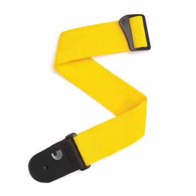 רצועה צהובה לגיטרה דדריו - Daddario PWS110 Planet Waves , Polypropylene Yellow Strap