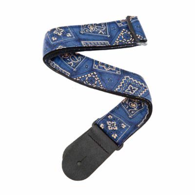 רצועה שחורה מכותנה לגיטרה דדריו - Daddario 50CT00 Planet Waves Strap, Blk Cotton Strap