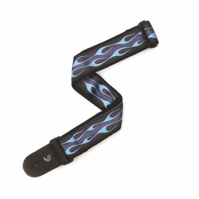 רצועה לגיטרה הוט רוד כחול דדריו - Daddario 50F10 Planet Waves Strap, Hot Rod Blue