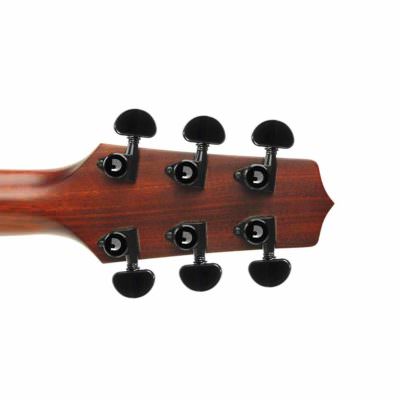 מפתחות כיוון ננעלים - Daddario Planet Waves 3+3 Black Auto Trim Tuning Machines