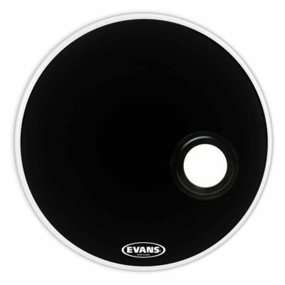 עור חיצוני לתוף בס אוונס - "Evans BD22REMAD EMAD Resonant Black 22