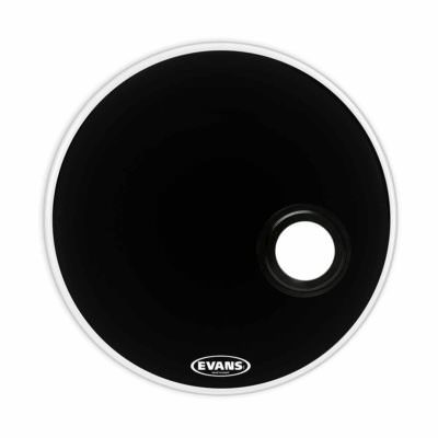 עור חיצוני לתוף בס אוונס - "Evans BD20REMAD EMAD Resonant Black 20