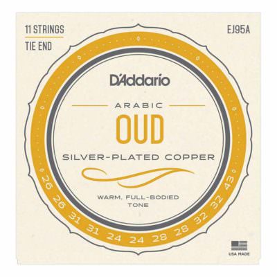 מיתרים לעוד דדריו - Daddario EJ95A Arabic Oud Strings