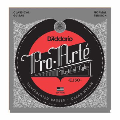 סט מיתרים לגיטרה קלאסית דדריו - Daddario EJ30 Pro-Arté Rectified Normal Tension