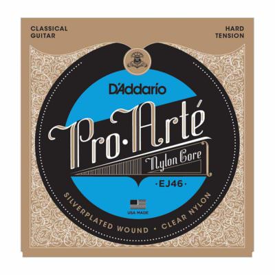מיתרים לגיטרה קלאסית דדריו - Daddario EJ46 Pro-Arté Nylon Hard Tension