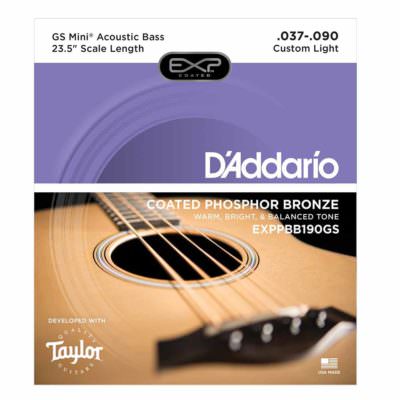 מיתרים לגיטרה בס אקוסטית דדריו - Daddario EXPPBB190GS Acoustic - 45-130