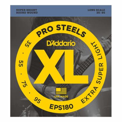 מיתרים לגיטרה בס דדריו - 35-95 - Daddario EPS180 Prosteels Bass Long Scale
