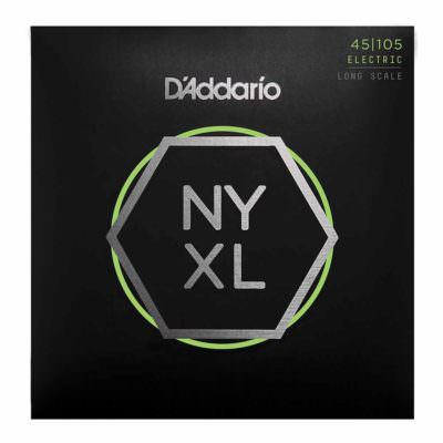 מיתרים לגיטרה בס דדריו - 45-105 - Daddario NYXL45105 Set Long Scale