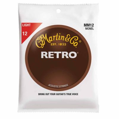 מיתרים לגיטרה אקוסטית מרטין - Martin Retro MM12 12-54
